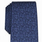 Gravata Alfani Slim Geo Masculina Azul Marinho Tamanho Regular