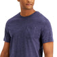 Camiseta masculina Dylan Contrast Chain Stitch Sun + Stone, tamanho médio, azul marinho