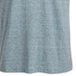 Camiseta masculina Sun + Stone Devin Contrast Chain Stitch, tamanho grande, azul marinho
