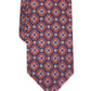 Gravata masculina Tasso Elba Sergio Medallion tamanho azul marinho regular