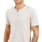 Camiseta masculina com estampa de tingimento espacial e fenda, tamanho grande, da INC International Concepts
