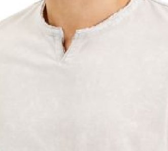 Camiseta masculina com estampa de tingimento espacial e fenda, tamanho grande, da INC International Concepts