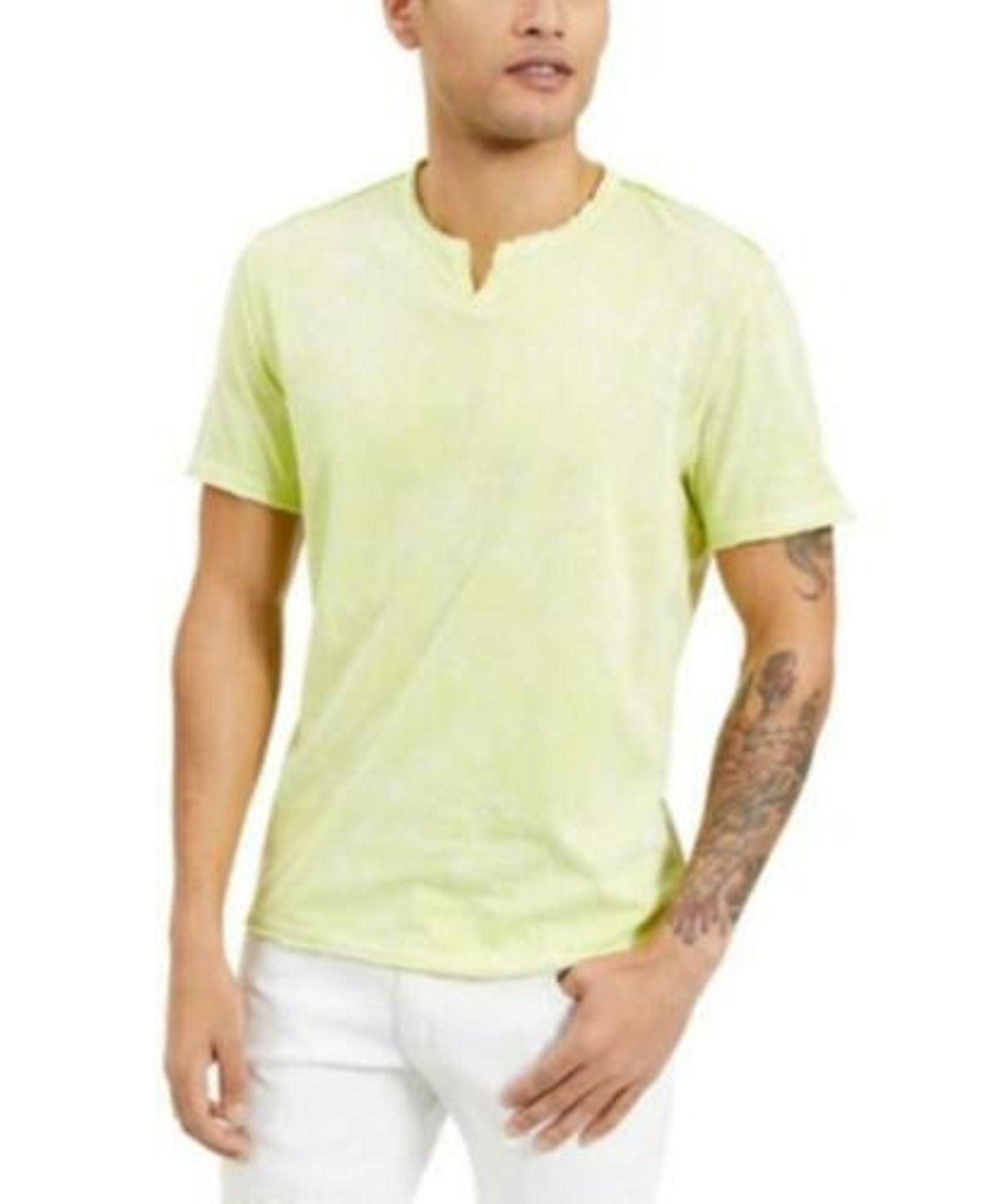 Camiseta masculina tie-dye da INC International Concepts Row, tamanho dourado, extra grande