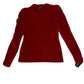 Suéter feminino INC International Conceps com manga bufante, vermelho, tamanho grande
