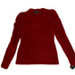 Suéter feminino INC International Conceps com manga bufante, vermelho, tamanho grande