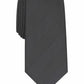 Gravata Alfani Masculina Slim Stripe Preta Tamanho Regular