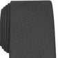 Gravata Alfani Masculina Slim Stripe Preta Tamanho Regular