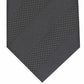 Gravata Alfani Masculina Slim Stripe Preta Tamanho Regular