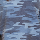 Moletom camuflado feminino Style &amp; Co, azul, tamanho grande