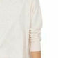 Moletom feminino salpicado estilo &amp; co, branco, tamanho extra grande