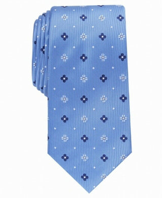 Gravata Barrett Neat Masculina Club Room Azul Tamanho Único
