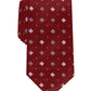Gravata Club Room Masculina Classic Neat Vermelha Tamanho Regular