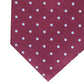 Gravata Club Room Masculina Classic Dot Vermelha Tamanho Regular
