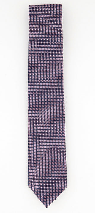 Gravata Tulip Neat Masculina Club Room Rosa Tamanho Regular