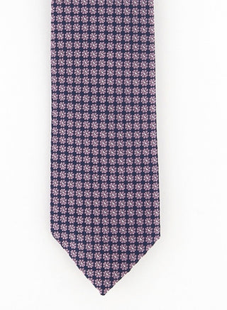 Gravata Tulip Neat Masculina Club Room Rosa Tamanho Regular