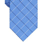 Gravata Classic Grid Masculina Club Room Azul Marinho Tamanho Regular