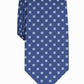 Gravata clássica floral elegante masculina Club Room, azul marinho, tamanho regular