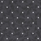 Gravata masculina Bar III Iris Skinny Floral Dot preta, tamanho único