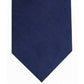 Gravata Bar III Masculina Harbor Skinny Texturizada Mini-Grid Azul Marinho Tamanho Regular