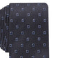 Gravata Alfani Slim Neat Masculina Azul Marinho Tamanho Regular