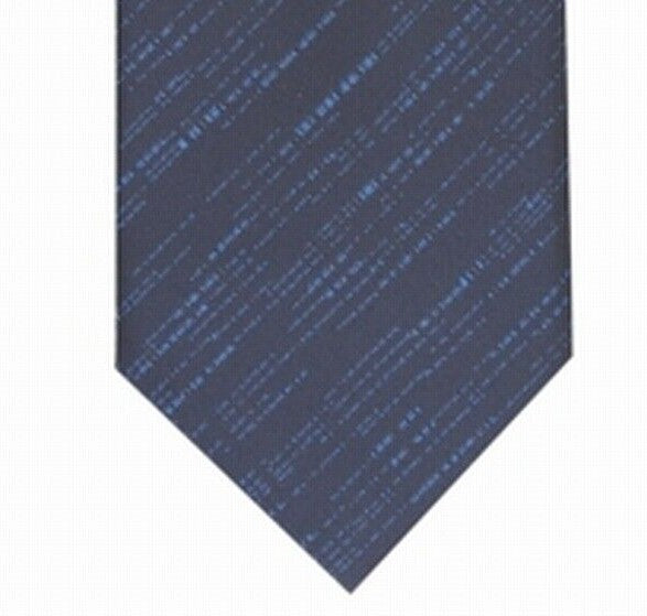 Gravata Alfani Masculina Slim Texturizada Azul Marinho Tamanho Regular