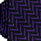 Gravata Alfani Masculina Slim Geométrica Roxa Tamanho Regular