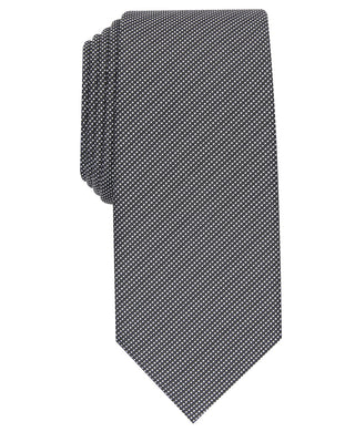 Gravata Alfani Slim Mini-Dot Masculina Azul Marinho Tamanho Regular