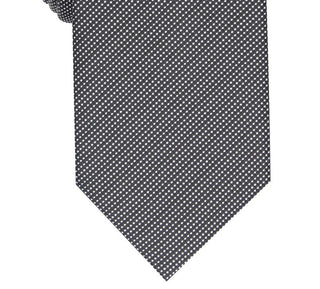 Gravata Alfani Slim Mini-Dot Masculina Preta Tamanho Regular