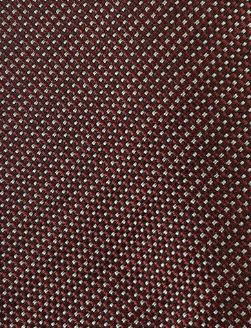 Gravata Alfani Slim Mini-Dot Masculina Vermelha Tamanho Regular