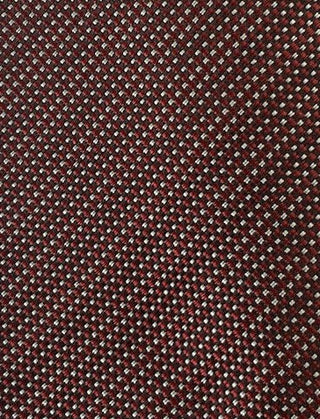 Gravata Alfani Slim Mini-Dot Masculina Vermelha Tamanho Regular