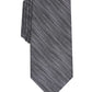 Gravata Alfani Slim Stripe Masculina Cinza Tamanho Regular