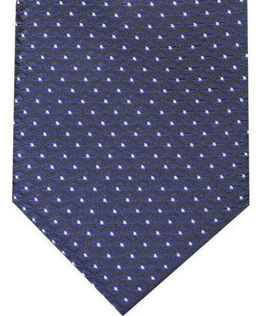 Gravata Alfani Slim Geo Masculina Preta Regular