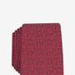 Gravata Alfani Slim Geo Masculina Red Dot Tamanho Regular