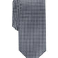 Gravata Alfani Slim Neat Masculina Cinza Tamanho Regular