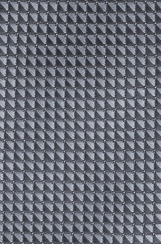 Gravata Alfani Slim Neat Masculina Cinza Tamanho Regular