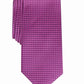 Gravata Alfani Slim Neat Masculina Rosa Tamanho Regular