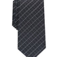 Gravata Alfani Slim Grid Masculina Preta Tamanho Único