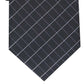 Gravata Alfani Slim Grid Masculina Preta Tamanho Único