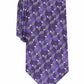 Gravata Alfani Slim Geo Masculina Roxa Tamanho Único
