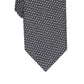 Gravata Alfani Masculina Slim Abstract Dot Preta Tamanho Regular