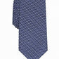 Gravata Alfani Masculina Slim Abstract Dot Azul Marinho Tamanho Regular