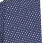 Gravata Alfani Masculina Slim Abstract Dot Azul Marinho Tamanho Regular