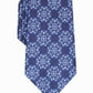Gravata de seda medalhão masculina Tasso Elba azul tamanho único