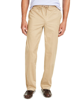 Alfani Men's Drawstring Pants Sand Suede Size Small