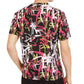 Camiseta masculina com estampa de grafite da INC International Concepts, preta, tamanho XXG
