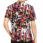 Camiseta masculina com estampa de grafite da INC International Concepts, preta, tamanho pequeno