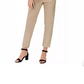 Calça Cropped Paperbag Feminina Maison Jules Bege Tamanho P