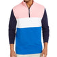 Moletom Club Room Masculino Regular Fit Colorblocked com Zíper 1/4 Rosa Tamanho Extra Grande