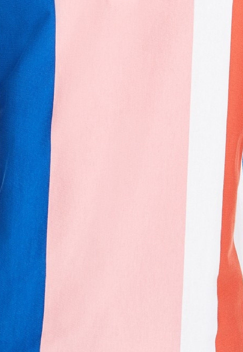 Camisa de rugby masculina com listras verticais e manga comprida, rosa, tamanho médio