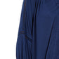 Top de crochê feminino com renda nas costas, estilo &amp; co, azul-marinho, tamanho extra pequeno